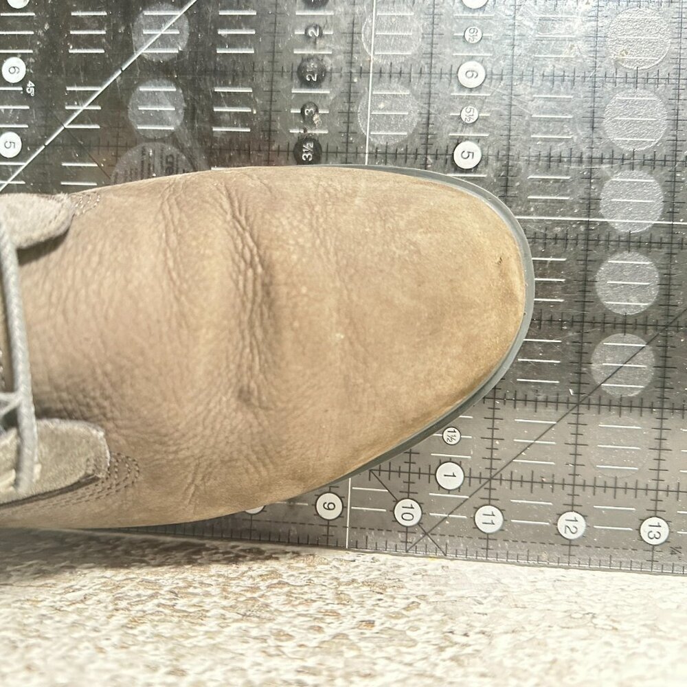 Timberland Jayne Roll Top Women Size 9.5 A1XBQ Medium Grey Nubuck Ankle Boot - Picture 11 of 11
